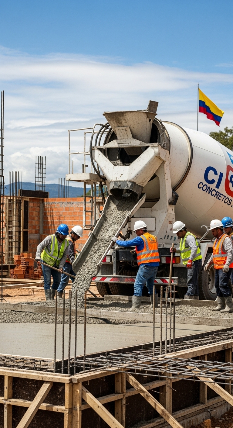 Materiales en obras civiles colombianas