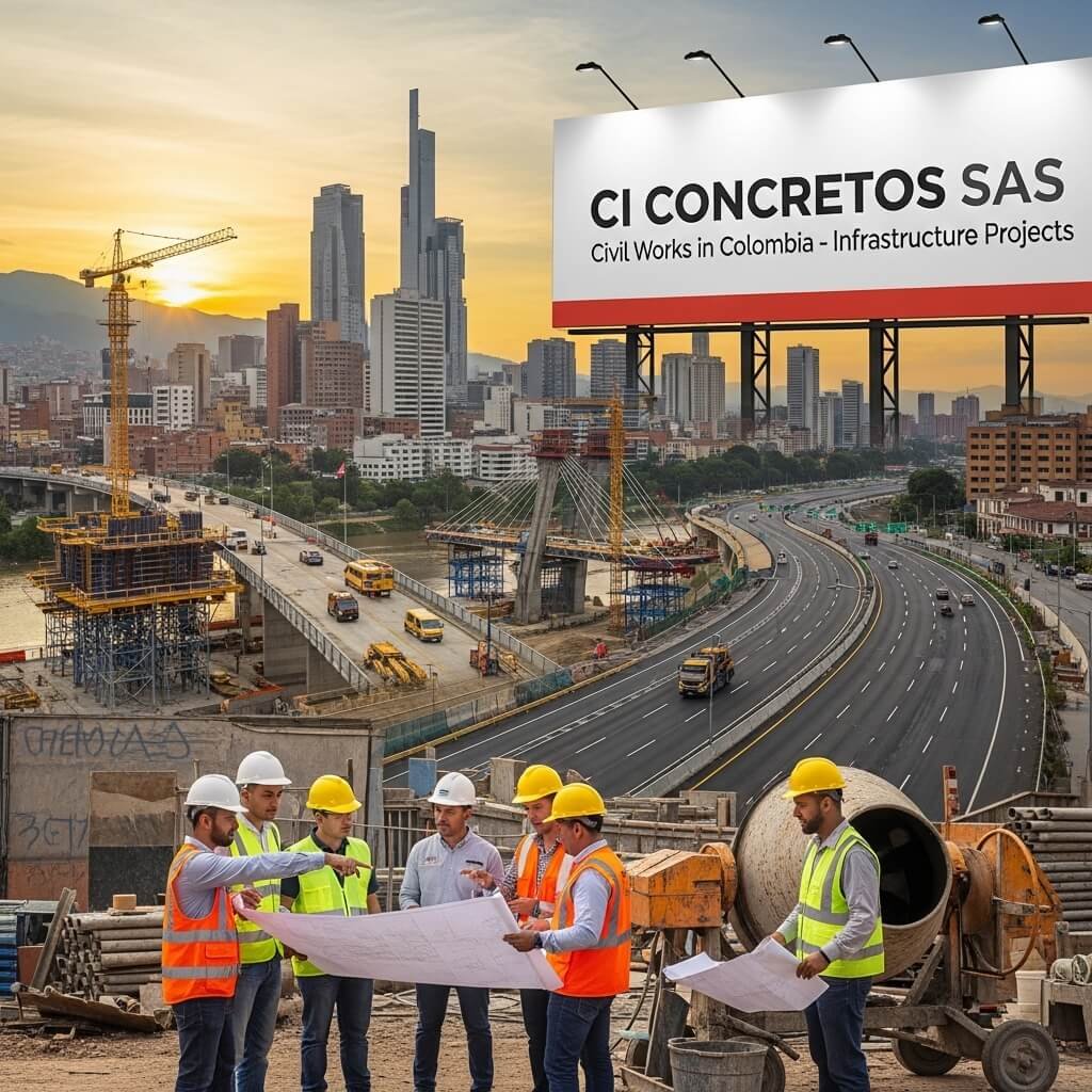 CI CONCRETOS SAS | Obras Civiles en Colombia