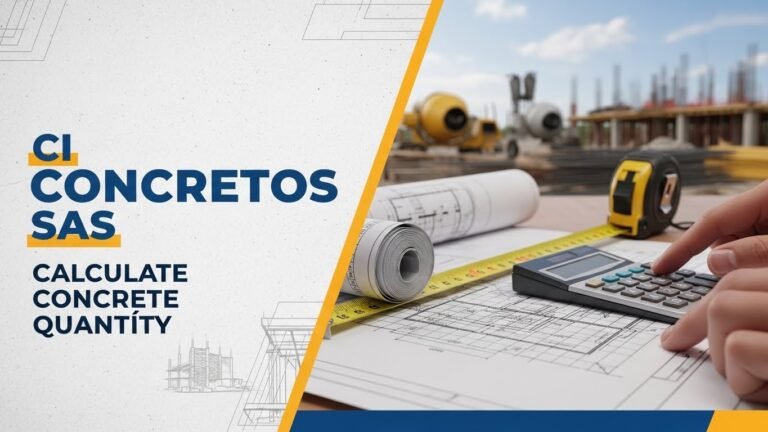 CI CONCRETOS SAS | calcular cantidad concreto