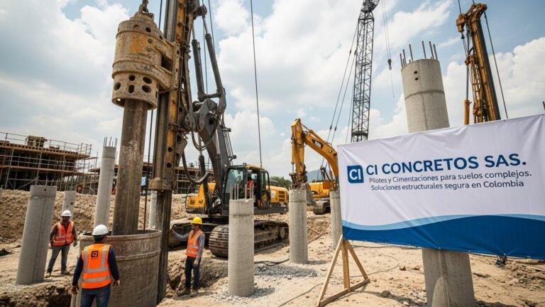 CI CONCRETOS SAS | cimentaciones profundas