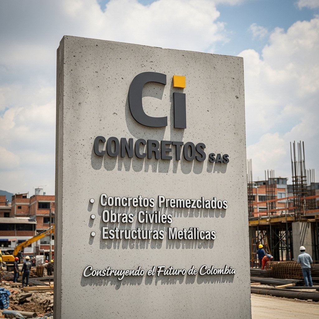 Empresa de concreto premezclado en Colombia para obras civiles y estructuras metálicas