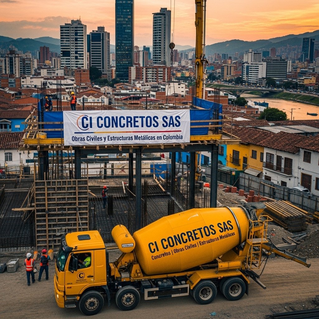 Obras civiles y concreto estructural en Colombia